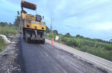 Jalan Tanjung Palas–Salimbatu Masuki Tahap Akhir, Pengaspalan Dikebut