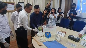 BNNP Kaltara Musnahkan Sabu dan Ekstasi Lintas Provinsi