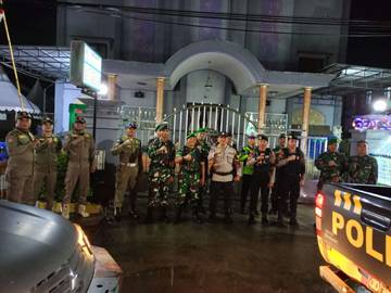 Sinergi Aparat Gabungan Amankan Natal Tahun Baru Bulungan