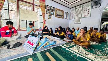 Momentum HUT, Pertamina Berbagi Dengan Anak Yatim