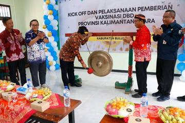 Sasar Siswa SD, Pemprov gelar Vaksinasi DBD Perdana