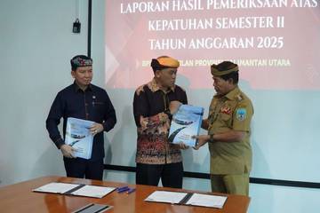 Terima LHP BPK Terkait Pengelolaan Lingkungan dan Pertambangan