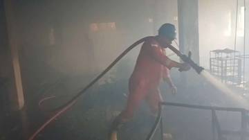Perlengkapan Masjid As-Solihin di Dalam Gudang Habis Terbakar