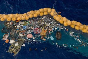 Pulau Sampah Pasifik, Pusat Sampah Plastik