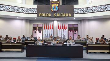 Polda Kaltara Ikuti Pemeriksaan Laporan Keuangan 2025