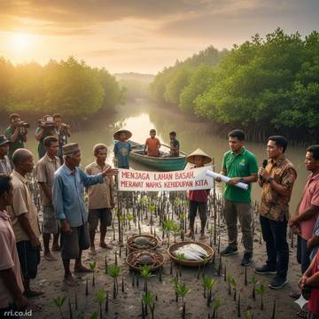 Mangrove Subur, Rezeki Petambak Tradisional Kaltara Melimpah