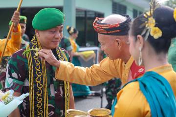Tradisi Satuan, Kodim 0907/Tarakan Sambut Komandan Baru