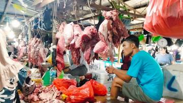 Jelang Ramadan Harga Daging Sapi Tarakan Naik