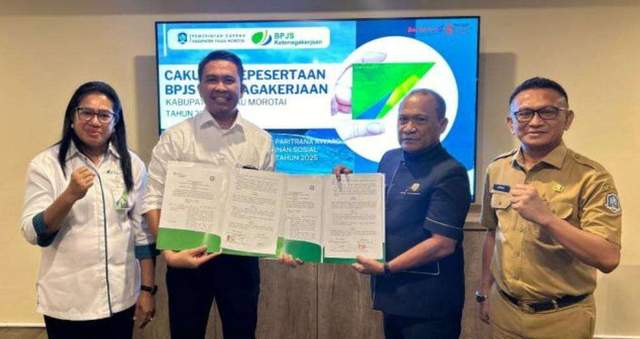 Bupati Morotai Paparkan Inovasi di Paritrana Award 2025