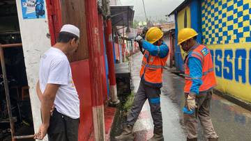 Keliru, Asap Keluar di Selokan Terkait Aktivitas Gamalama