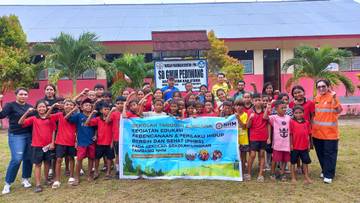 NHM Dorong Kesiapsiagaan Bencana dan Hidup Sehat Siswa 