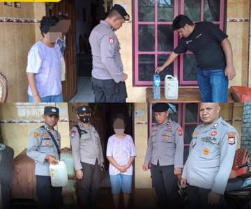 Polres Halut Berhasil Amankan Miras Jenis Cap Tikus 