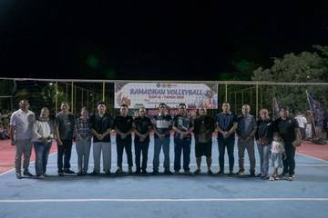 Wakil Bupati Morotai Resmi Membuka Ramadan Volley Ball Cup II 