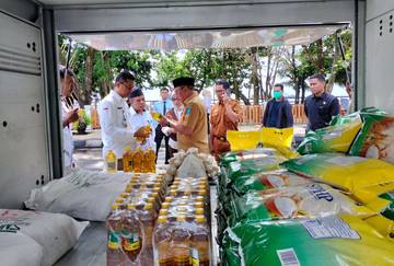 Bulog Alokasikan Ratusan Sak Beras untuk Pasar Murah