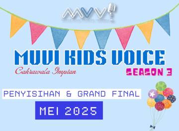 Syarat Pendaftaran MUVI Kids Voice Season 3