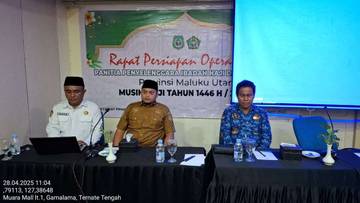 PPIHD Maluku Utara Terus Lakukan Persiapan Keberangkatan JCH