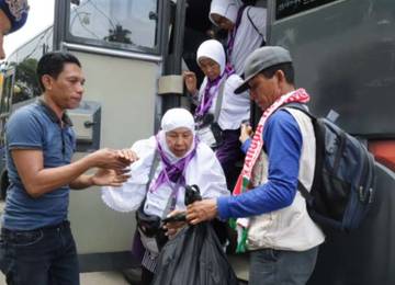 JCH Kabupaten Kota Mulai Berdatangan di Asrama Haji Transit Ternate