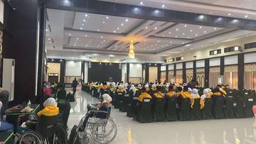 Kloter 17 Embarkasi Makassar Siap Diterbangkan Besok ke Jeddah