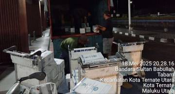 Air Zam-Zam Jemaah Haji Malut Tiba Ternate