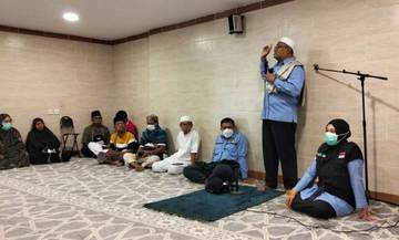 Jemaah Kloter 13 Lakukan Persiapan Menuju Armuzna