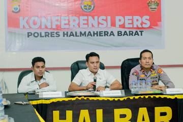 Polres Halbar Tangani 33 Perkara Pada Semester Pertama