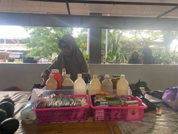 Mba Jamu setia di Pasar Jailolo Sejak 1989