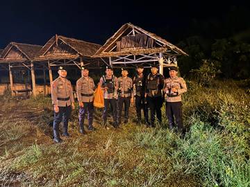 Sat Sampta Polres Haltim Patroli dan Razia Miras
