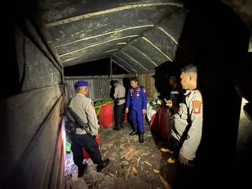 Polres Halut Kembali Grebek Tempat Penyulingan Miras Oplosan