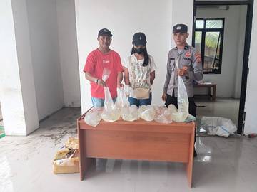 Polres Halteng Amankan Miras Jenis Cap Tikus