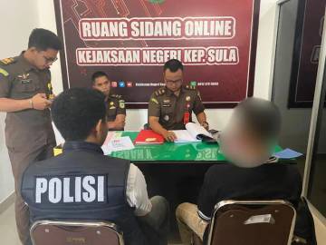 Polres Sula Serahkan Tersangka Kekerasan Seksual ke Kejaksaan