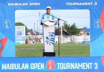Bupati Halteng Resmi Buka Tournament Waibulan Cup ke-3