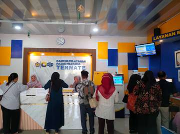 Penerimaan Pajak KPP Pratama Ternate Lampaui Target