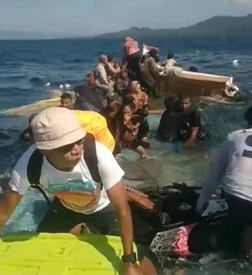Longboat Terbalik Perairan Halsel, Satu Balita Dilaporkan Meninggal 