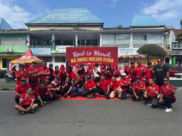 Ratusan Alumni Meriahkan Kegiatan Road to Muswil IKA-UNHAS