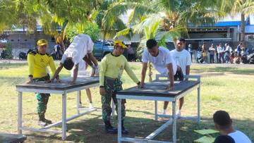 Danrem Tinjau Seleksi Secaba PK di Ternate 