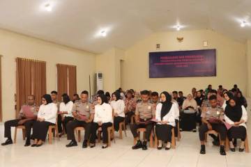 Tahapan Pra-Nikah, Polres Halsel Gelar Sidang BP4R 8 