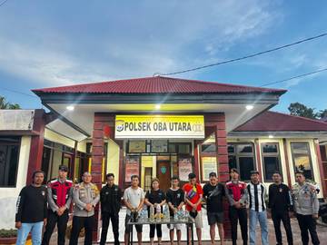 Polresta Tidore Amankan Pembawa Miras di Desa Kusu