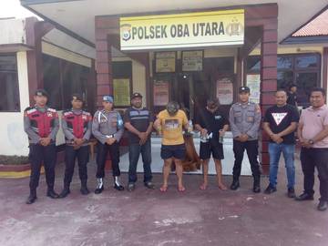 Polresta Tidore Amankan Dua Pemuda Pembawa Miras