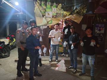 Polres Halbar Amankan 22 Kantong Miras Oplosan