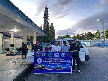 Ekspor Perdana Kerang Dara Malut Tembus Pasar Thailand