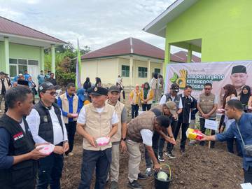 SMK Malut Garap 10,5 Hektare-Lahan, Perkuat Pangan Daerah 