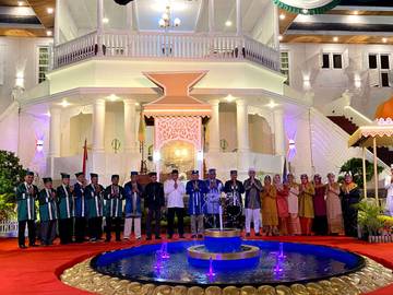 Kakanwil Kemenag Malut Hadiri Pembukaan MTQ Jaziratul Mulk