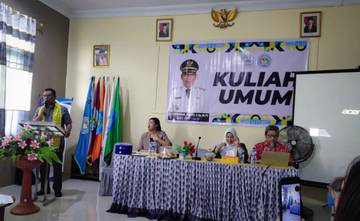 Wabup Halut Beri Kuliah Umum di STIKMAH Tobelo