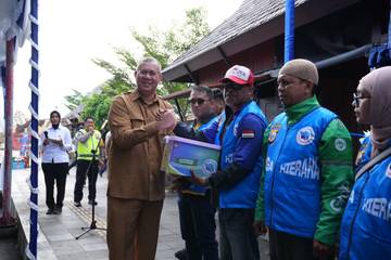 Gubernur Sherly Harap Program Ojol Kamtibmas Diperluas