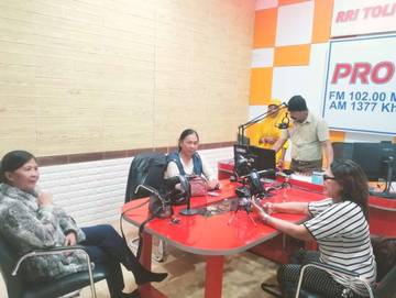 RRI Tolitoli Berinteraksi Melalui Musik Lewat Karaoke Udara