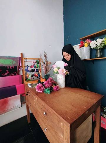 Usaha Florist di Tolitoli yang Semakin Berkembang