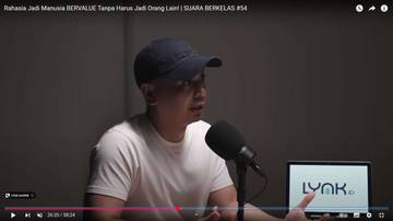 Uang Mengikuti Nilai, Pesan Penting Raditya Dika