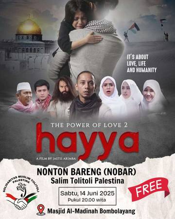 Nobar Film Islami, Masjid Bombolayang Gaet Jamaah