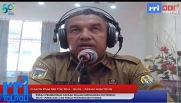 Pemda Tolitoli Tetapkan HET Gas Elpiji Rp30 Ribu