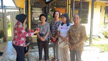 Posbindu Kemala dan Puskesmas Managaisaki Periksa Lansia